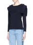 Figure View - Click To Enlarge - CHLOÉ - Engraved button sailor sweater