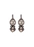 Main View - Click To Enlarge - AISHWARYA - Diamond gold alloy geometric drop earrings