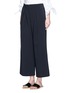 Front View - Click To Enlarge - ELIZABETH AND JAMES - Billie' drop crotch crepe culottes