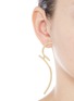 Figure View - Click To Enlarge - ELIZABETH AND JAMES - 'Amber' topaz gold plated earrings