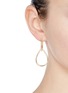 Figure View - Click To Enlarge - ELIZABETH AND JAMES - 'Cannon' teardrop hoop earrings