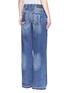 Back View - Click To Enlarge - 72877 - 'Clemmys' distressed wide leg jeans