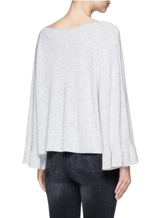 Back View - Click To Enlarge - ELIZABETH AND JAMES - 'Freja' ruffle cuff sweater