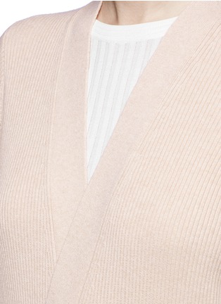 Detail View - Click To Enlarge - ELIZABETH AND JAMES - 'Anya' open front long cardigan