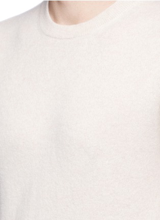 Detail View - Click To Enlarge - INK. X LANE CRAWFORD - Crew neck cashmere sweater