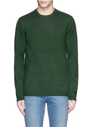 Main View - Click To Enlarge - INK. X LANE CRAWFORD - Crew neck cashmere sweater