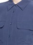 Detail View - Click To Enlarge - EQUIPMENT - 'Slim Signature' short sleeve shirt dress
