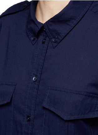 Detail View - Click To Enlarge - EQUIPMENT - 'Major' cotton shirt