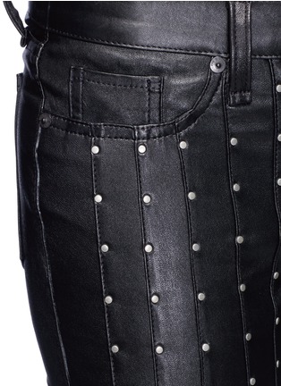 Detail View - Click To Enlarge - RAG & BONE - 'Hyde' stud leather pants