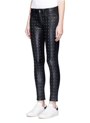 Front View - Click To Enlarge - RAG & BONE - 'Hyde' stud leather pants