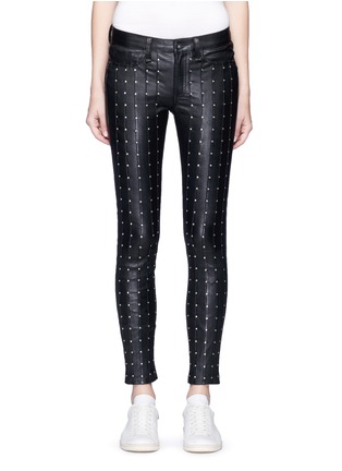 Main View - Click To Enlarge - RAG & BONE - 'Hyde' stud leather pants