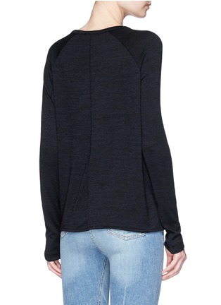 Back View - Click To Enlarge - RAG & BONE - 'Camden' long sleeve knit T-shirt
