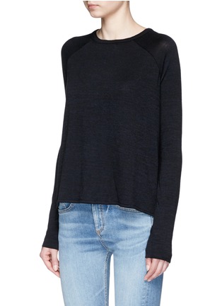 Front View - Click To Enlarge - RAG & BONE - 'Camden' long sleeve knit T-shirt