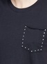 Detail View - Click To Enlarge - RAG & BONE - Stud Pima cotton T-shirt