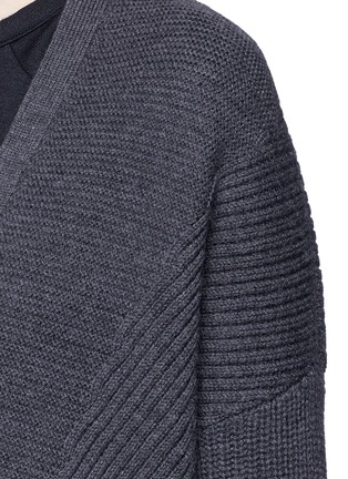 Detail View - Click To Enlarge - RAG & BONE - 'Dee' chunky knit cardigan