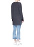 Back View - Click To Enlarge - RAG & BONE - 'Dee' chunky knit cardigan