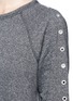 Detail View - Click To Enlarge - RAG & BONE - Eyelet raglan sleeve French terry sweatshirt