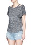 Front View - Click To Enlarge - RAG & BONE - Cutout shoulder short sleeve top