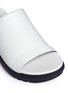 Detail View - Click To Enlarge - ATELJÉ 71 - 'Cajsa' leather platform slide sandals