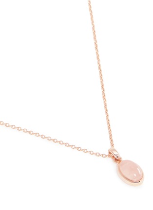 Detail View - Click To Enlarge - NIIN - 'Ajei' rose quartz pendant necklace