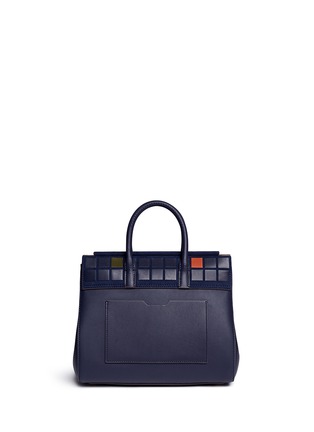Detail View - Click To Enlarge - ANYA HINDMARCH - 'Space Invaders Ephson' small leather shoulder bag