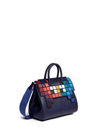 Figure View - Click To Enlarge - ANYA HINDMARCH - 'Space Invaders Ephson' small leather shoulder bag