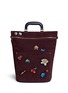 Main View - Click To Enlarge - ANYA HINDMARCH - 'Space Invaders Orsett' suede tote