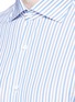 Detail View - Click To Enlarge - ISAIA - 'Milano' stripe cotton shirt