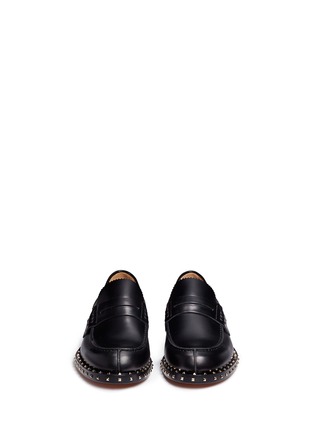 Figure View - Click To Enlarge - VALENTINO GARAVANI - 'Rockstud Soul' leather penny loafers