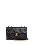 Main View - Click To Enlarge - VINTAGE CHANEL - Quilted lambskin leather maxi flap bag