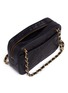 Detail View - Click To Enlarge - VINTAGE CHANEL - Ostrich leather camera bag