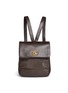 Main View - Click To Enlarge - VINTAGE CHANEL - Medium caviar leather backpack