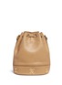Detail View - Click To Enlarge - VINTAGE CHANEL - Caviar leather bucket bag