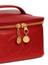 Detail View - Click To Enlarge - VINTAGE CHANEL - Caviar leather square vanity bag