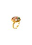  - AISHWARYA - Diamond navaratna gold alloy ring