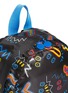 Detail View - Click To Enlarge - STELLA MCCARTNEY - 'Splat' zigzag print kids backpack