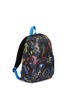 Figure View - Click To Enlarge - STELLA MCCARTNEY - 'Splat' zigzag print kids backpack