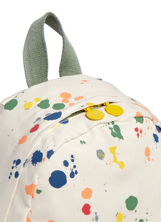 Detail View - Click To Enlarge - STELLA MCCARTNEY - 'Splat' paint print kids backpack
