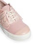 Detail View - Click To Enlarge - STELLA MCCARTNEY - 'Juniper' butterfly wing facing kids sneakers