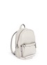 Front View - Click To Enlarge - REBECCA MINKOFF - 'Lola' pebbled leather backpack