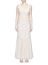 Main View - Click To Enlarge - ALICE & OLIVIA - 'Kimberley' embroidery tulle tank maxi dress