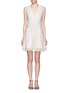 Main View - Click To Enlarge - ALICE & OLIVIA - 'Reba' beaded embroidery flare dress