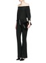 Figure View - Click To Enlarge - J BRAND - 'Maria' exposed button flared pants