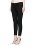 Front View - Click To Enlarge - J BRAND - 'Anja' luxe sateen cropped pants
