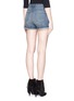 Back View - Click To Enlarge - J BRAND - 'Gracie' high rise roll cuff denim shorts