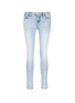 Main View - Click To Enlarge - J BRAND - 'Mid Rise Skinny' sandblasted jeans