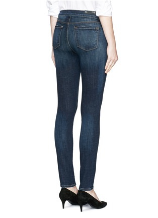 Back View - Click To Enlarge - J BRAND - 'Emma' zip pocket super skinny denim pants