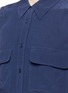 Detail View - Click To Enlarge - EQUIPMENT - 'Slim Signature' sleeveless silk shirt