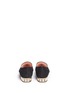 Back View - Click To Enlarge - NICHOLAS KIRKWOOD - 'Casati' faux pearl heel suede skimmer loafers