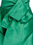 Detail View - Click To Enlarge - ISA ARFEN - Wrap belt cotton-silk shorts